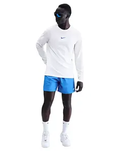 Мужская баскетбольная футболка с длинным рукавом Nike, белый