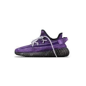 Кроссовки adidas originals Yeezy Boost 350 V2 Lifestyle Shoes Unisex Low-top Black/Purple, фиолетовый