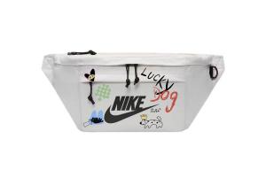 Nike Тканевый поясной рюкзак унисекс светло-серый, Puppy Carpet