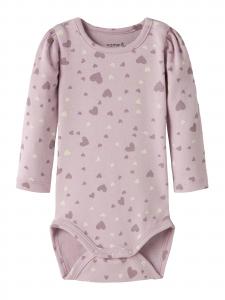 NAME IT Комбинезон 'NBFBHEART' в цветах сиреневый, розовато-лиловый