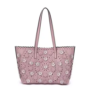 Сумка-шоппер Paloma с 3D-цветком Mellow World, цвет mistyrose