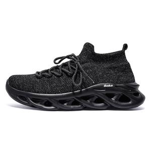 BAKE Лёгкие и износостойкие низкие кеды унисекс черно-белые, цвет Black White