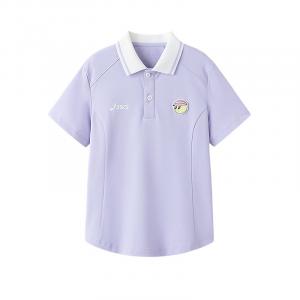 Футболка для спортивных занятий 6000 для детей 3-7 лет ASICS, фиолетовый