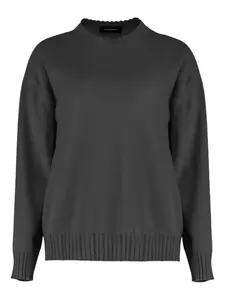 Свитер с круглым вырезом Fabiana Filippi, серый