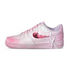Nike Кроссовки для скейтбординга Air Force 1 с противоскользящим покрытием, износостойкие, женские, розовые