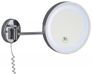 Зеркало для макияжа, хромированный