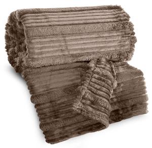 Одеяло Eurofirany NINA, светло-коричневый - 200 х 220 см