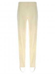 Джоггеры с боковой полосой Prada, белый
