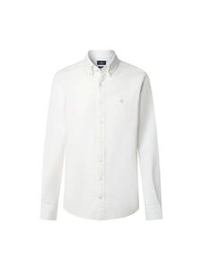 Рубашка на пуговицах классического кроя Hackett London Ess, White