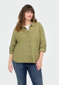 Блуза YASMIN CARO ONLY Carmakoma, оливковый