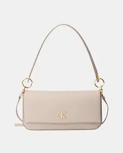 Сумка через плечо Calvin Klein, бежевый