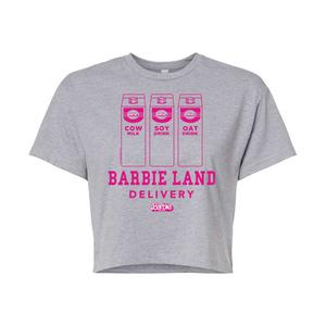 Футболка с рисунком «Барби: фильм Барби по суше» для юниоров Licensed Character, серый