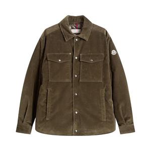Куртка Moncler Ambroisie Corduroy Shirt Jacket, Brown