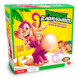 Настольная игра Bizak Pedrete El Mono Guarrete, мультиколор