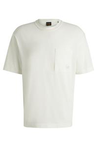 Футболка BOSS Orange, Ivory