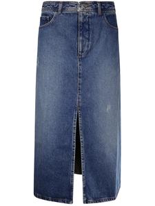 A.P.C. джинсовая юбка Georgia, синий