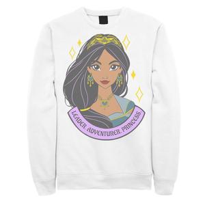 Мужская флисовая куртка Aladdin Live Action Jasmine Attribute Portrait Disney