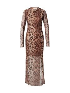 Платье VILA Ninna, цвет Brown/Light brown/Black