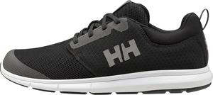 Мужские обувь Helly-Hansen Feathering - Дышащие парусные кроссовки - Гибкая обувь для лодки без следов - Обувь для мужчин, черный