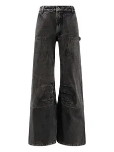 Джинсы со вставками Ih Nom Uh Nit, серый