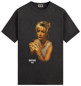 Футболка Kith For The Sopranos Carmela Vignette Vintage Tee, черная