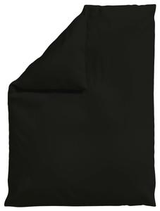 Пододеяльник из трикотажа, размер 155/220 см Schlafgut, черный