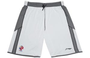 Спортивная баскетбольная коллекция повседневные шорты мужские белые Lining, белый