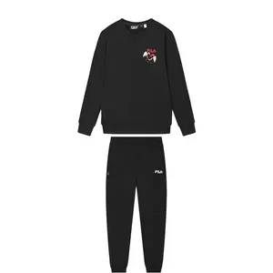 Оригинальный повседневный спортивный костюм для мужчин ORIGINALE FILA, черный