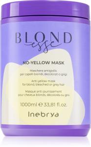 Маска для волос Blondesse No-Yellow Mask для нейтрализации желтизны Inebrya, 1000 мл