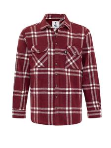 Рубашка обычного кроя на пуговицах Moxx Paris Arthur, бордовый