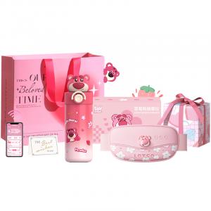 Пояс для согревания живота Disney, k03 розовый, warming cup with app version+insulated cup 450ml[love handcrafted box]