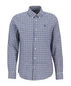 Рубашка Finkle, сшитая на заказ Barbour, синий