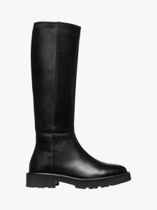 Norize кожаные высокие сапоги до колена Geox, Black,