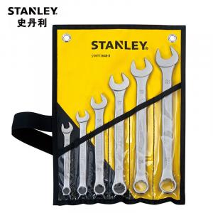 Stanley Набор из 6 противоскользящих ключей двойного назначения Набор ключей двойного назначения на 10-15 мм Ключ для цветов сливы STMT73648-23