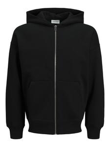 Толстовка с капюшоном на молнии Jack & Jones Junior, черный