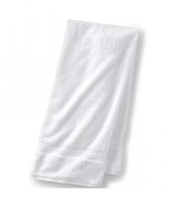 Полотенце премиум-класса Lands' End Supima махровое, белый