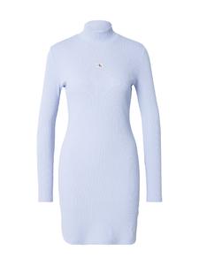 Calvin Klein Jeans Вязаное платье в светло-голубом цвете