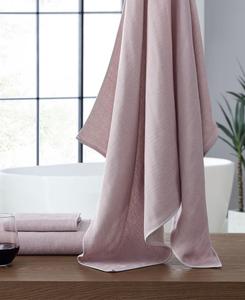 Полотенце для умывания из натурального окрашенного хлопка, 36 x 33 см Uchino, винный