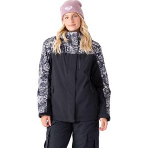 Женская зимняя куртка Jetty Block ROXY, True Black Bandanas