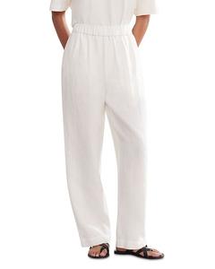 Льняные брюки Logan Jenni Kayne, слоновая кость/кремовый