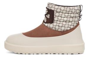 Ботинки Ugg Mini Snow, белый/коричневый
