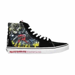 Кроссовки Iron Maiden x Sk8-Hi Vans, черный