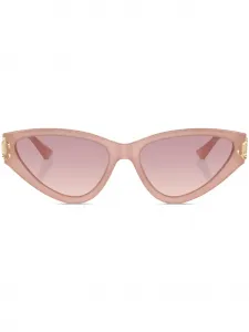 Солнцезащитные очки в оправе 'кошачий глаз' Jimmy Choo, розовый