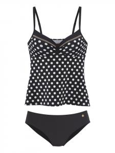 Комплект бикини LASCANA, черный/кремовый