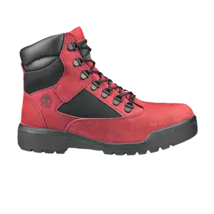 Ботинки подростковые Timberland 6 Inch Field, красный