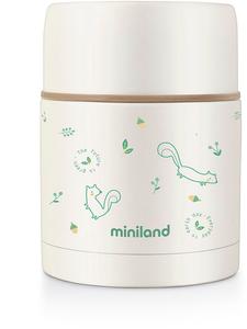 Miniland Термоконтейнер "Chip" кремово-зеленого цвета - 600 мл