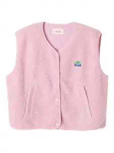 Жилет hoktown из шерпы с нашивкой American Vintage, розовый