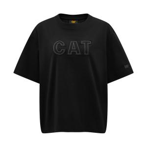 Футболка женская CAT, черный