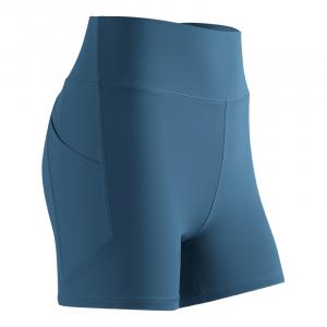 Женские тонкие шорты для йоги 361°, rain sea синий