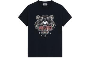 Футболка женская Kenzo Classic Tiger Head, черный / красный